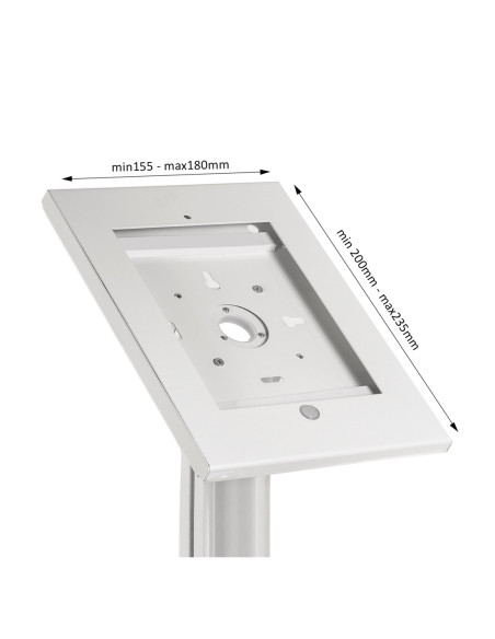 Stojak Podłogowy Do Tabletu Maclean Mc-724 (Kolor Biały)