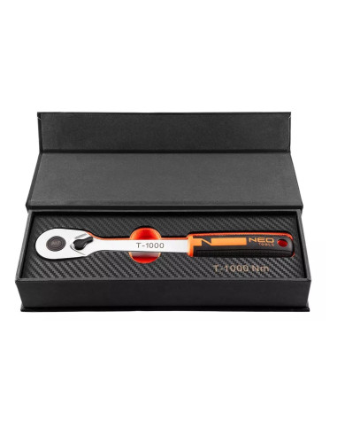 Grzechotka Neo Tools T-1000, 1/2", 90 Zębów
