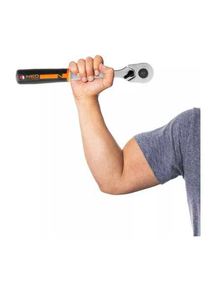 Grzechotka Neo Tools T-1000, 1/2", 90 Zębów
