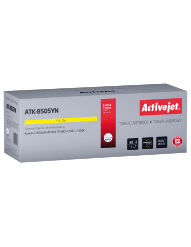 Activejet Atk-8505Yn Toner (Zamiennik Kyocera Tk-8505Y  Supreme  20000 Stron  Żółty)