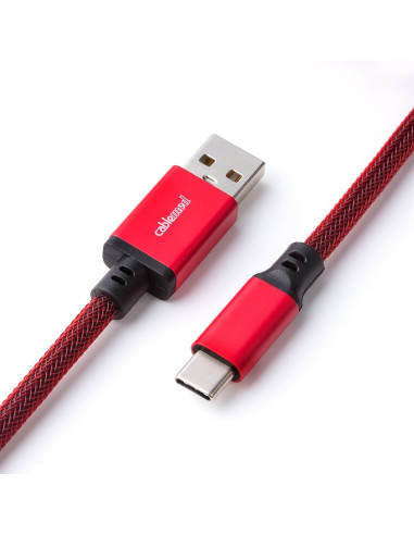 Cablemod Cm-Pkca-Crar-Kr150Kr-R Kabel Usb 1,5 M Usb A Usb C Czerwony