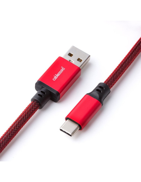 Cablemod Cm-Pkca-Crar-Kr150Kr-R Kabel Usb 1,5 M Usb A Usb C Czerwony