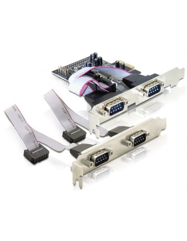 Delock 4 X Serial Pci Express Card Adapter