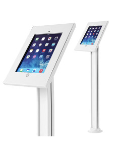 Stojak Uchwyt Reklamowy Do Tabletu Maclean, Podłogowy Z  Blokadą, Ipad 2/3/4/Air/Air2, Mc-678