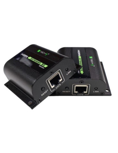 Techly Extender Hdmi Hd 3D 60M Po Rj45 Pilot Ir Idata Ext-E70I