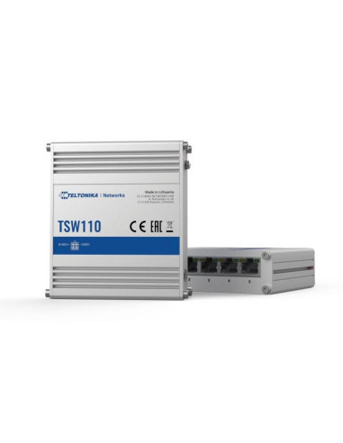 Switch Teltonika Tsw110 5X Rj45 1000Mb/S, L2