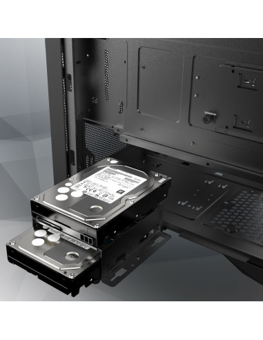 Raijintek Silenos Ms Midi Tower Czarny