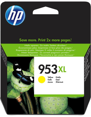 Tusz Hp Żółty Hp 953Xl, Hp953Xl F6U18Ae, 1600 Str.,20 Ml.