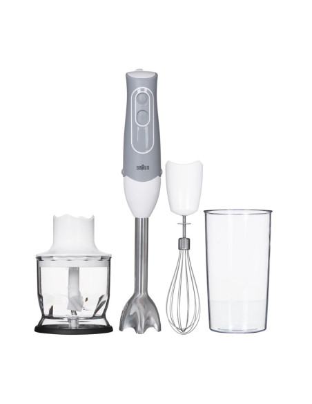 Braun Mq 525 0,6 L Blender Immersyjny Szary, Biały 600 W