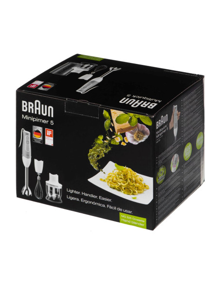 Braun Mq 525 0,6 L Blender Immersyjny Szary, Biały 600 W