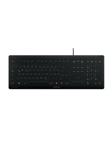 Cherry Stream Klawiatura Uniwersalne Usb Qwertz Niemiecki Czarny