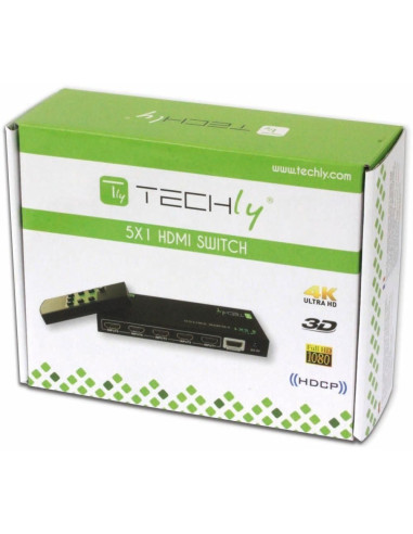Techly Idata Hdmi-4K51 Przełącznik Wideo