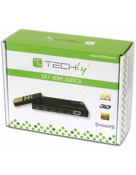 Techly Idata Hdmi-4K51 Przełącznik Wideo