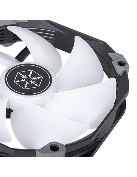 Silverstone Sst-Arv140-Argb System Chłodzenia Komputerów Procesor Chłodnica Powietrza 14 Cm Czarny, Szary 1 Szt.