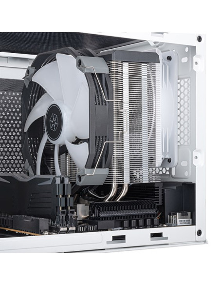 Silverstone Sst-Arv140-Argb System Chłodzenia Komputerów Procesor Chłodnica Powietrza 14 Cm Czarny, Szary 1 Szt.