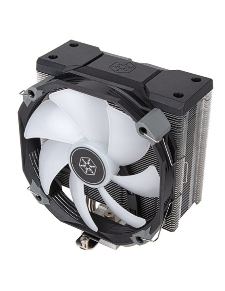 Silverstone Sst-Arv140-Argb System Chłodzenia Komputerów Procesor Chłodnica Powietrza 14 Cm Czarny, Szary 1 Szt.