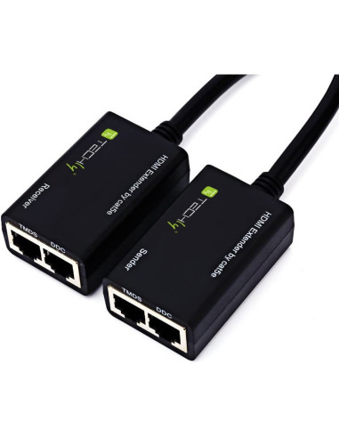 Techly Idata Ext-E30D Rozgałęziacz Telewizyjny Hdmi
