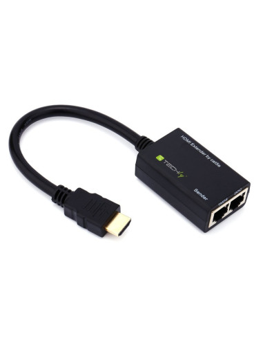 Techly Idata Ext-E30D Rozgałęziacz Telewizyjny Hdmi