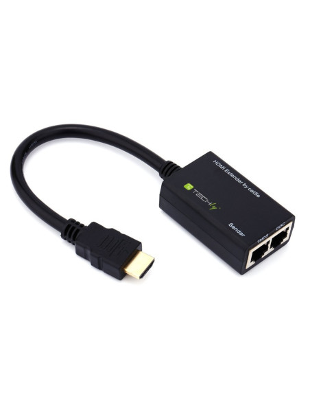 Techly Idata Ext-E30D Rozgałęziacz Telewizyjny Hdmi