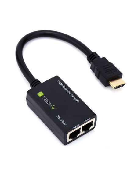 Techly Idata Ext-E30D Rozgałęziacz Telewizyjny Hdmi
