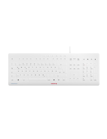 Cherry Stream Klawiatura Uniwersalne Usb Qwertz Niemiecki Szary