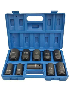 Adler Nasadki Udarowe 3/4" 10Szt. 22,24,27,30,32,33,34,36,38,41