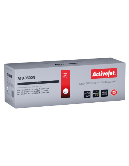 Activejet Atb-3600N Toner (Zamiennik Brother Tn3600  Supreme  3000 Stron  Czarny)