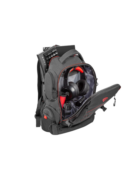 Plecak Do Laptopa Genesis Pallad 550 Czarny 15.6"/17.3"