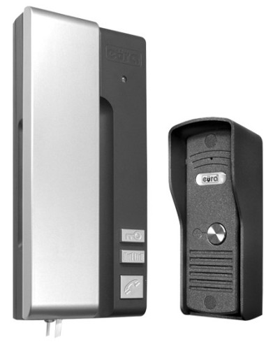 Domofon Eura Adp-30A3 "Uno" Grafitowo-Srebrny