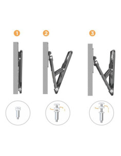 Uchwyt Ścienny Do Telewizora Maclean Mc-837 (Ścienne   Max. 50Kg) 2