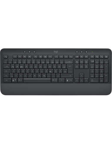 Logitech Signature K650 Klawiatura Biuro Bluetooth Qwertz Niemiecki Grafitowy