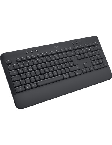 Logitech Signature K650 Klawiatura Biuro Bluetooth Qwertz Niemiecki Grafitowy