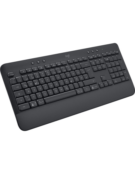 Logitech Signature K650 Klawiatura Biuro Bluetooth Qwertz Niemiecki Grafitowy
