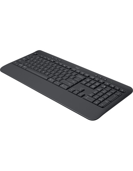 Logitech Signature K650 Klawiatura Biuro Bluetooth Qwertz Niemiecki Grafitowy