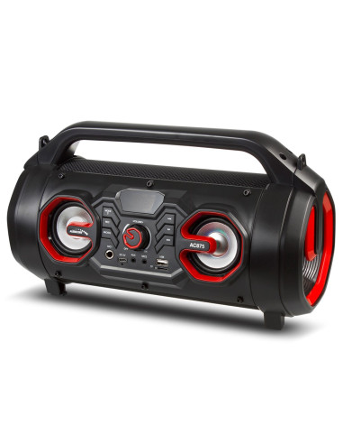 Głośnik Przenośny Bazooka Audiocore, Bluetooth 5.0, Radio Fm, Karta Micro, Sdipx4, 2000Mah, Ac875