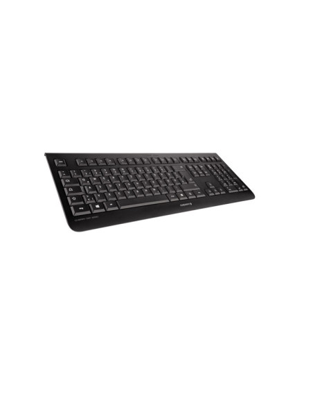Cherry Dw 3000 Klawiatura Dołączona Myszka Uniwersalne Rf Wireless Azerty Francuski Czarny