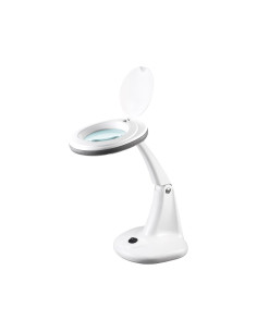 Lampa Z Lupą Na Stół 5D 6W Rebel , 6500K