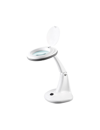 Lampa Z Lupą Na Stół 5D 6W Rebel , 6500K