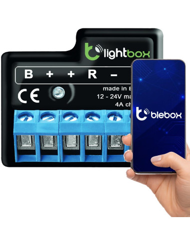 Blebox Lightbox Bezprzewodowy Czarny