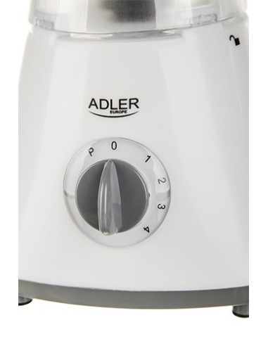 Adler Ad 4057 Blender Immersyjny Szary, Przezroczysty, Biały 450 W