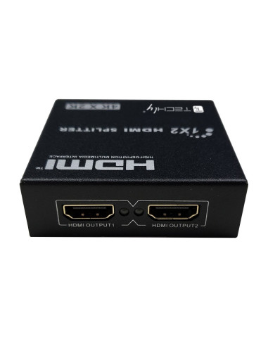 Splitter Hdmi 1X2 4K*30Hz Aktywny Rozdzielacz Hdmi Techly