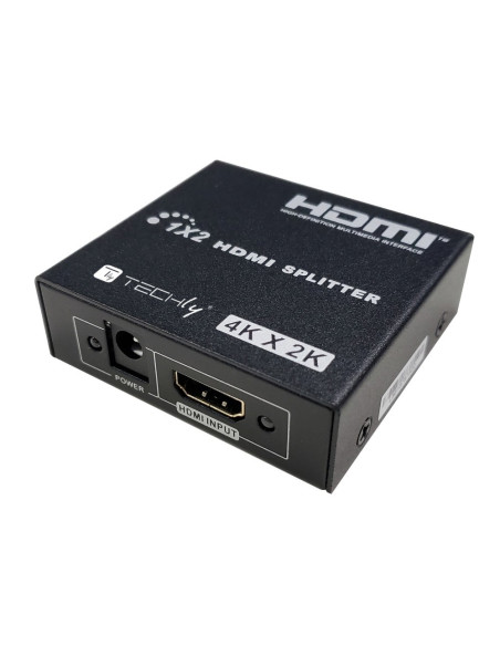 Splitter Hdmi 1X2 4K*30Hz Aktywny Rozdzielacz Hdmi Techly