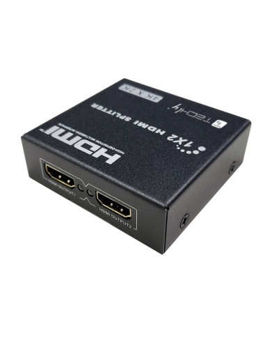 Splitter Hdmi 1X2 4K*30Hz Aktywny Rozdzielacz Hdmi Techly