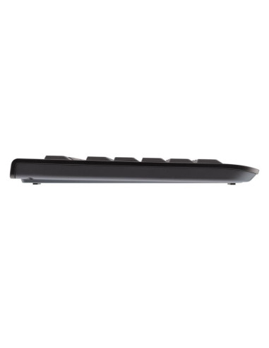 Cherry Dw 3000 Klawiatura Dołączona Myszka Uniwersalne Rf Wireless Qwerty Us English Czarny
