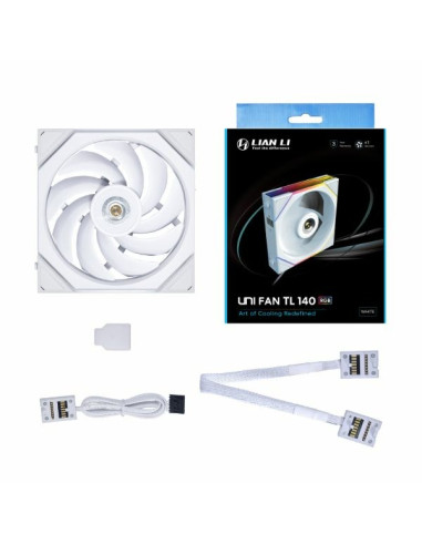 Lian Li 14Tl1W System Chłodzenia Komputerów Obudowa Komputera Wentylator 14 Cm Biały 1 Szt.