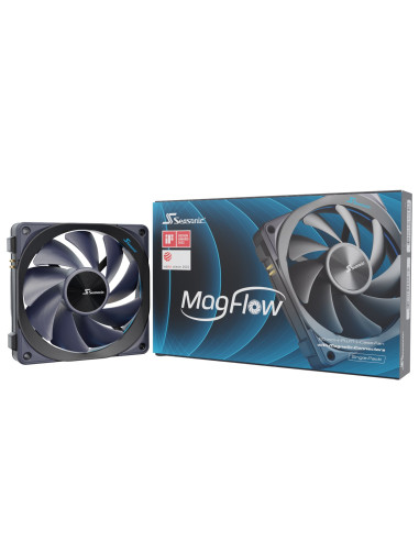 Seasonic Magflow 1-Fan Kit Obudowa Komputera Wentylator 12 Cm Czarny 1 Szt.