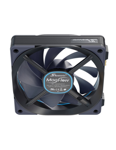 Seasonic Magflow 1-Fan Kit Obudowa Komputera Wentylator 12 Cm Czarny 1 Szt.