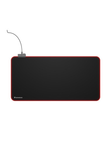 Podkładka Pod Mysz Genesis Boron 500 Xxl Rgb Logo 800X400Mm