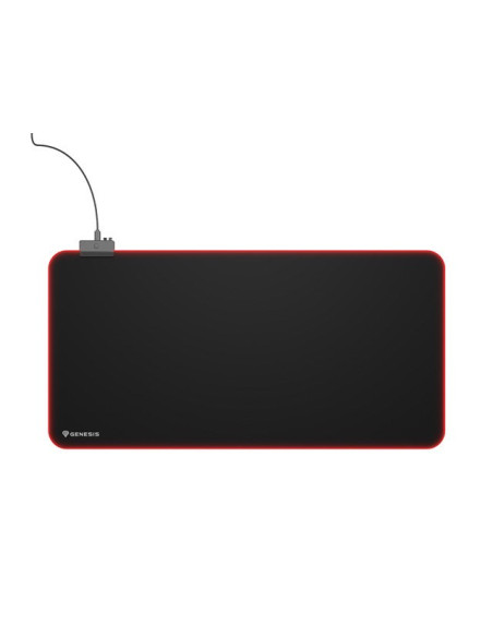 Podkładka Pod Mysz Genesis Boron 500 Xxl Rgb Logo 800X400Mm