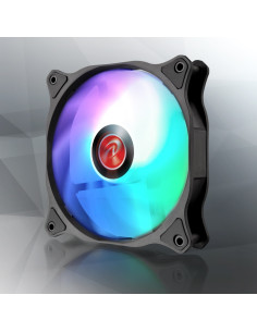 Raijintek Eos 12 Rbw Add Płyta Główna, Procesor Wentylator 12 Cm Czarny, Biały 2 Szt. 2